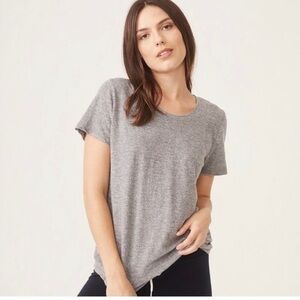 🩵 MONROW Sky Blue Relaxed Crew Tee NWT XL